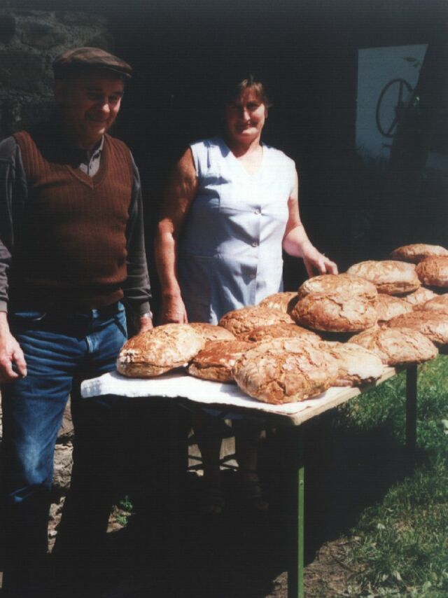 frisch gebackenes Brot